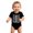 Black, variant on CAIXIA Infant Halloween Outfit Girls Summer Pumpkin Skeleton Bat Cotton Bodysuit Romper Onesie Jumpsuit Clothes Casual Dress Up Outfit
