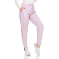 thumbnail image 4 of HEAL+WEAR Women's Scrub Pants with Pockets Stretch Medical Workwear 4-Way Stretch Elastic Waist Nurse Uniform Bottoms, 4 of 5