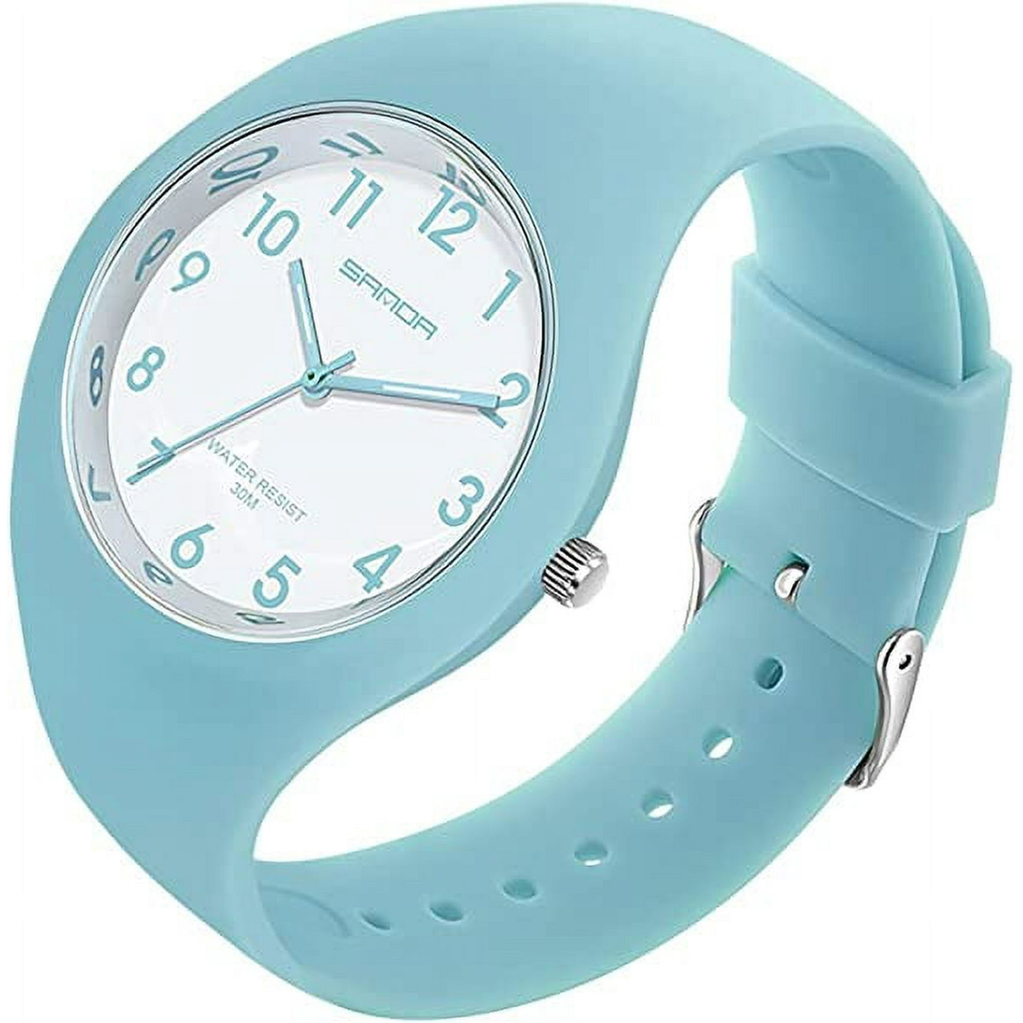 Blue waterproof watch 2025