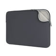 thumbnail image 1 of LNGOOR 11-11.6 Inch Laptop Sleeve Protective Case Soft Carrying Computer Zipper Bag Cover Compatible with 11.6” MacBook Air for 11” Notebook Tablet Ultrabook Chromebook (Black), 1 of 6
