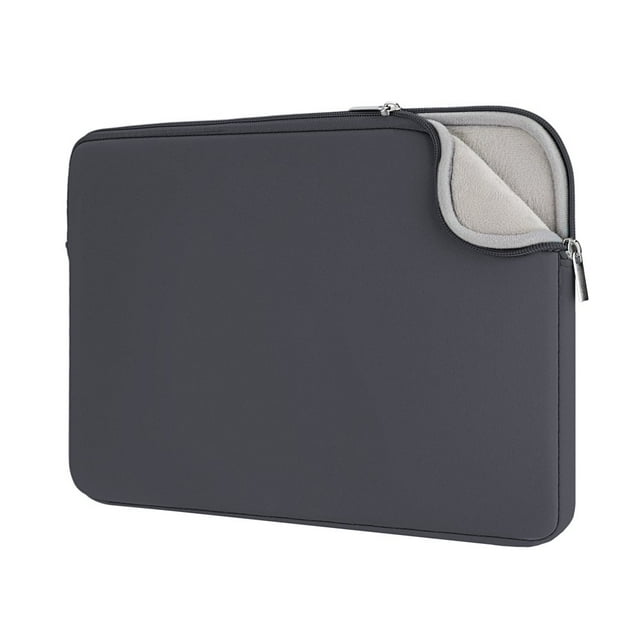 LNGOOR Housse de Protection pour Ordinateur Portable 11-11.6 Pouces Étui de Transport Doux avec Fermeture Éclair Compatible avec MacBook Air 11.6 Pouces pour Notebook 11 Pouces Tablette Ultrabook Chromebook (Noir)