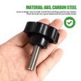 thumbnail image 3 of Greenadscape T Track Bolt Con Mango Hexagonal Negro Para Ajuste Y En Muebles Y Equipos, 3 of 7