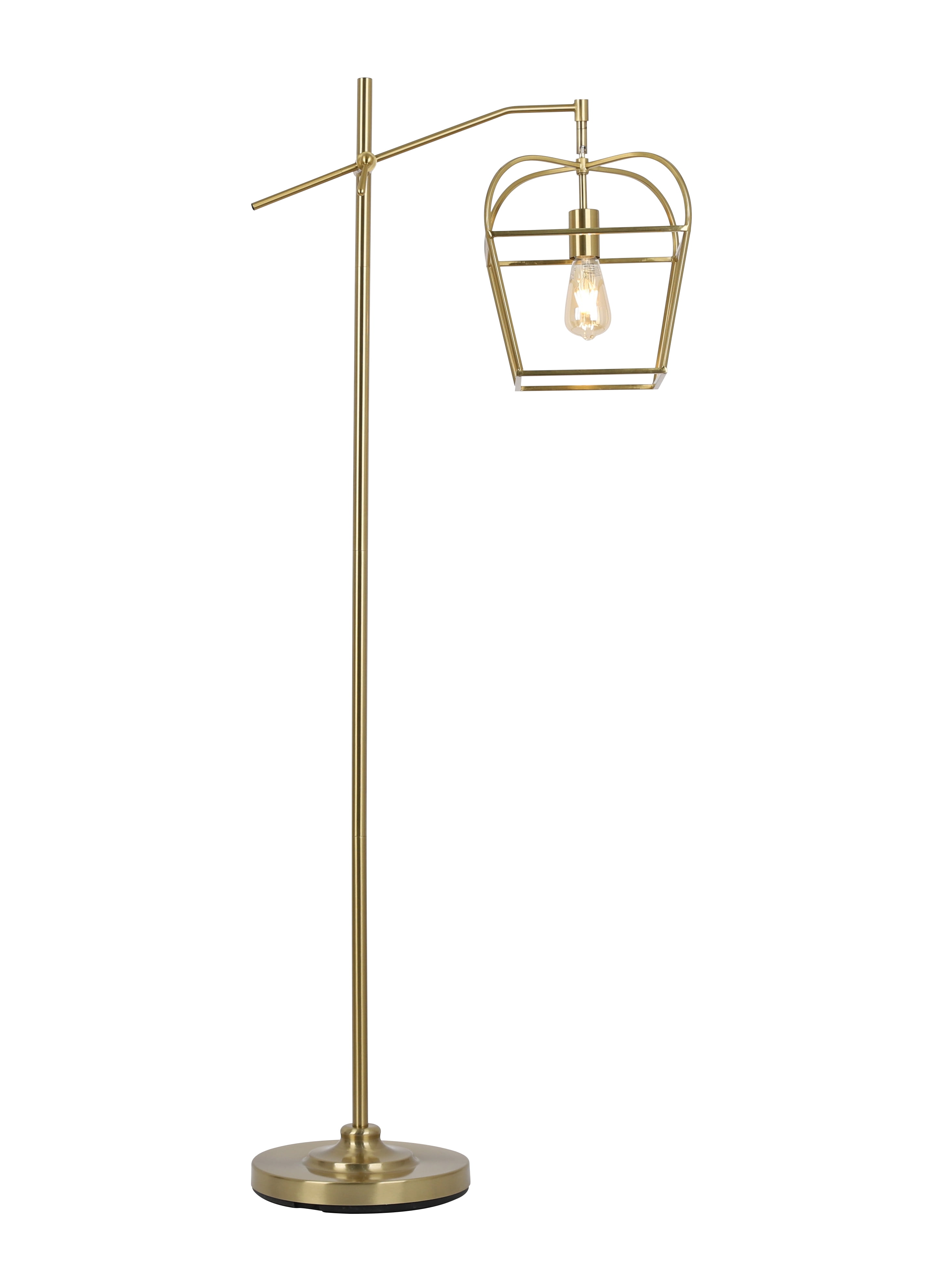 My Texas House Brass Chandelier Floor Lamp