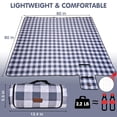 thumbnail image 3 of Manta de Picnic para Exteriores HX&OD 200x200 cm Impermeable y Plegable, 3 of 7