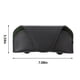 thumbnail image 3 of Porta-gafas de sol para parasol del coche: Estuche de cuero con cierre magnético oculto, caja organizadora - Negro, 3 of 8