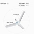 thumbnail image 5 of YIGSECU 12V Portable Ceiling Fan 20inch Hanging Ceiling Fan with Switches Outdoor Hanging Camping Tent Fan Gazebos Ceiling, 5 of 18