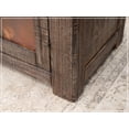 thumbnail image 4 of Crafters and Weavers 93" Mystic Pine Wood and Copper TV Stand in Multi-Color, 4 of 4