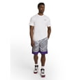 thumbnail image 6 of AND1 Men's and Big Men's All Court Colorblock Short, 11" inseam, up to Size 5XL, 6 of 6