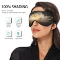 thumbnail image 5 of IAUYY Sleep Mask, Super Soft Eye Masks with Adjustable Strap, Lightweight Comfortable Blindfold,Perfect Blocks Light for Men Women Cinema-grade Lighting Effects, 5 of 7