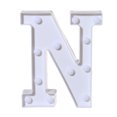 thumbnail image 1 of CEHVOM Remote Control Alphabet Letter Lights LED Light Up White Plastic Letters Standin, 1 of 2
