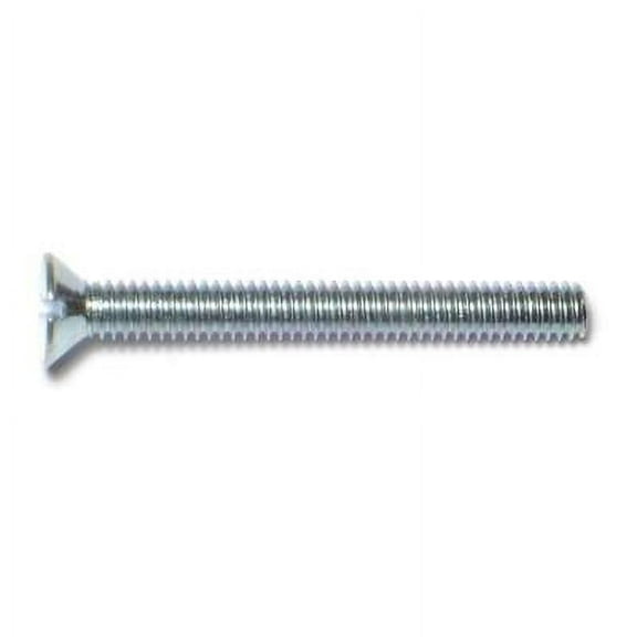 #8-32 x 1-1/2" Zinc Slotted Flat Head Machine Screws (36 pcs.)