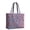 Curved geometric pentagram, variant on American Tote Bag Stars and Stripes 4th of July Patriotic Large Quilted Tote Shoulder Bag for Daily Wear