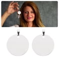 thumbnail image 4 of Weiweiguan 10pcs Blank Tags Titanium Steel Tags Pendants for Personalized Engraving, 4 of 7
