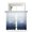Blue, variant on Mist Ocean Curtains 45 Inch Length,Sheer Curtains for Bedroom Living Room Window Coastal Indigo Gray Ombre Sea Waves Minimalist Rod Pocket Drapes Kitchen Curtains Small Half Window 42"x45" 2 Panels