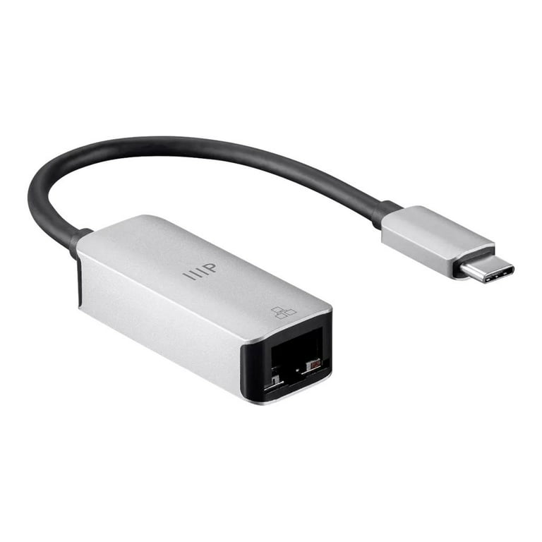Monoprice Consul Series USB-C HDMI Adapter with VGA, Gigabit Ethernet,  2-Port USB 3.0, USB-C 100W PD 3.0 