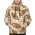 thumbnail image 4 of Hoodies for Men - Indian corn print cute Long Sleeve Comfrt Men'S Fashion Hoodies & Sweatshirts, Sweatshirts for Men Hoodies Pullover Clothing Clothes with Pouch, 4 of 7
