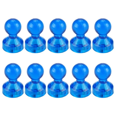 

10Pieces Colorful Push Pin Strong Magnetic Pushpins Fridge Magnets Whiteboard Magnets for Home Kitchen School Classroom