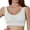 White, variant on She Fit Sports Bras Women's X-Temp Wireless Bra with Cooling Mesh, Full-Coverage, Convertible T-Shirt Bra Blue Medium