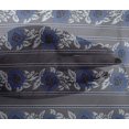 thumbnail image 4 of oneOone Viscose Chiffon Fabric Leaves & Floral Block Decor Fabric Printed BTY 42 Inch Wide, 4 of 4