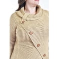 thumbnail image 4 of Suéter envolvente Roman Fashion Talla Extra 100 Cafe, 4 of 6