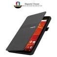 thumbnail image 3 of Mignova RCA Voyager 7 Case, Folio leather case for RCA Voyager 7" 16GB / 8 GB Tablet Android 6.0 (Marshmallow) + Stylus pen(Black), 3 of 6