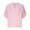 Pink, variant on Lovskoo Summer Tops for Women 2024 V Neck Short Sleeve Casual Solid Color Top Navy
