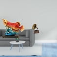 thumbnail image 2 of Estatua de arowana, figura de resina, escultura vintage, adorno coleccionable, diseño moderno y antiguo, fina elaboración, base estable, ideal par, 2 of 8