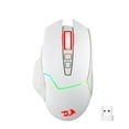thumbnail image 1 of Ratón inalámbrico para juegos Redragon M690 PRO 8000 DPI blanco, 1 of 8