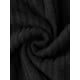thumbnail image 5 of Conjunto de pijamas INSPIRE CHIC para mujer, con cuello redondo, de manga larga, ropa de dormir suave, PJs de descanso con bolsillo, XS, negro, 5 of 6