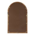 thumbnail image 4 of Kate and Laurel Boldmere Rustic Windowpane Arch Mirror, 28 x 44, Rustic Brown, Farmhouse Window Mirror for Wall, 4 of 10