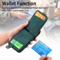thumbnail image 3 of For Samsung Galaxy S21+ 5G Cross Leather Ring Vertical Zipper Wallet Back Phone Case, 3 of 5