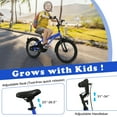 thumbnail image 3 of OLAKIDS Kids Bike, 12 14 16 18 Inch Toddlers Bike with Training Wheels Safety Bell Adjustable Seat and Handlebar, Handbrake and Coaster Brake, Children's Bicycle for Boys Girls, 3 of 8
