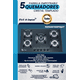 thumbnail image 5 of Parrilla Empotrable Zmartech 5 Quemadores Cristal Templado, 5 of 5