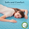 thumbnail image 6 of BDEUS 2 inch Mattress Topper, Cooling Gel Memory Foam Bed Topper for Pressure Relief, Queen, 6 of 12