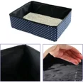 thumbnail image 2 of Caja de arena plegable para gatos, caja de arena portátil para gatos, impermeable, duradera, fácil de limpiar, adecuada para viajes, exteriores, hogar, azul, 40x30x13cm, 2 of 7