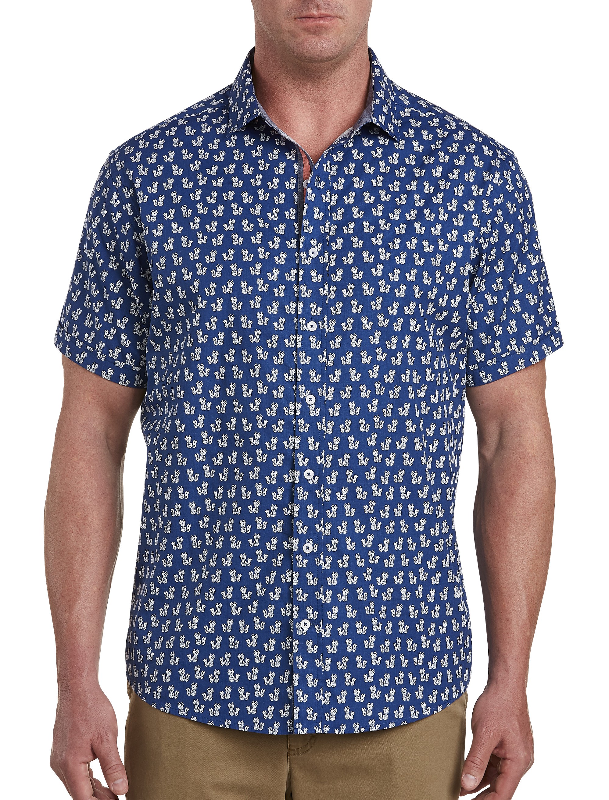 Men's Big \u0026 Tall Synrgy Pineapple Print 