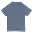 thumbnail image 6 of FORMRS Boys Rash Guard Short Sleeves Swim Shirt Quick Dry UPF 50+ Sun Protection, Sizes 3-12T, Pine Tree, 6 of 6
