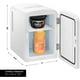 thumbnail image 4 of MINI REFRIGERADOR PORTATIL CHEFMAN RJ48-WHITE-4 Chefman RJ48-//WHITE-4, 4 of 7