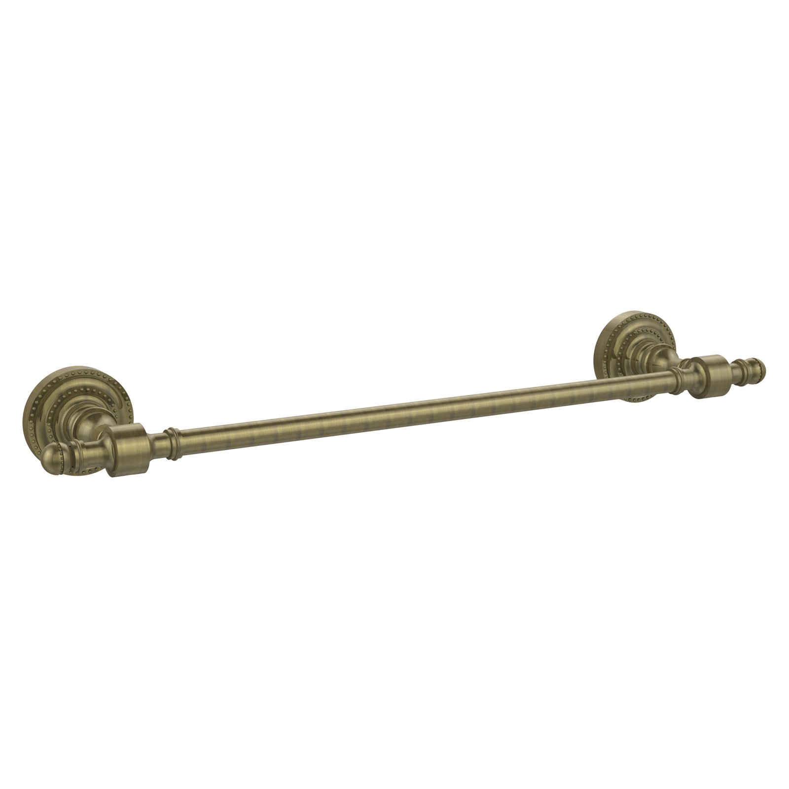 Retro Dot Collection 30-in Towel Bar in Polished Brass - Walmart.com