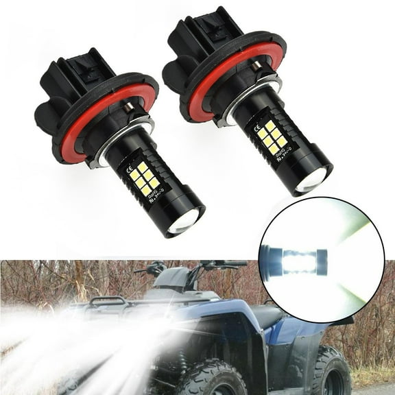 2Pcs For Honda For Rancher 420 2007-2012 9008 H13 LED Headlight Bulb 6000K Super White Headlamp High Power Lamps