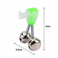 thumbnail image 5 of harmtty 10Pcs Fishing Alarm Bell Dual Bells High Decibel Sensitive Mini Sea Fishing Rod Bite Alarm Bell Angling Supplies,10 pcs, 5 of 7