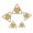 Triangle, variant on 5PCS Clear Acrylic Pattern Stencil Template for Art for Leather Craft Quilting Sewing Patchwork Embroidery Stitich Accessories Triangle