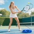 thumbnail image 3 of Tennis Ball Training Baseboard, 2026 Updated Tennis Trainer Equipment Set, Tennis Trainer Ball with String, Multifunction Tennis Practice Rebounder for Backyard, Tennis Self Training Tool, 3 of 5