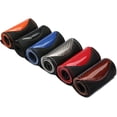 thumbnail image 1 of Funda para volante de fibra de carbono de cristal, cosida a mano, deportiva, de moda, para las cuatro estaciones, funda para manillar GM, 1 of 2
