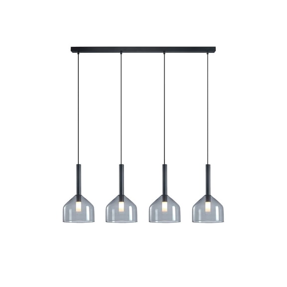 Artcraft Lighting Kali Collection 4Light Island/Pool Table Black