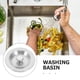 thumbnail image 5 of GOOHOCHY Tapa de desagüe de acero inoxidable para fregadero, tapón para lavabo, protector de desagüe, colador para fregadero de cocina, tapa para fregadero de cocina, 5 of 7