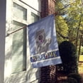 thumbnail image 2 of Caroline's Treasures BB5720CHF Chow Chow Blue Welcome Flag Canvas House Size , Large, multicolor, 2 of 4