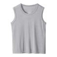 thumbnail image 3 of Boys Summer Tank Top Soft Breathable Sleeveless Tee Lightweight Comfortable Casual Daily Wear Youth Kids Shirt Short Sleeve Shirt for Boys Tees Kids Tshirts Clothes Summer Tops T-Shirt, 3 of 3