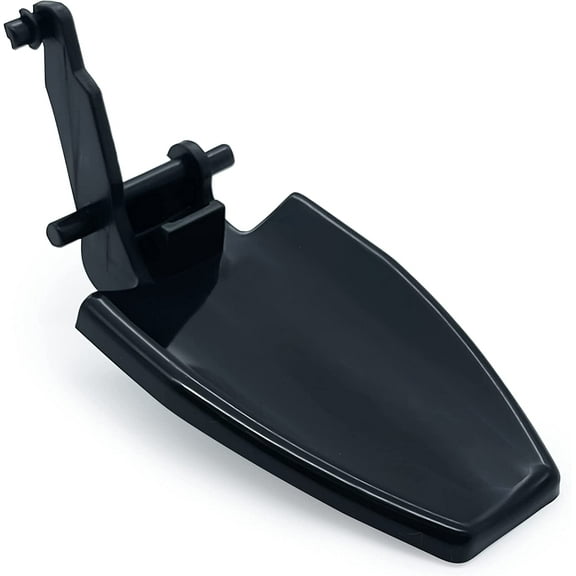 Whole Parts 241682003 Refrigerator Water Dispenser Lever (Black) - Replacement & Compatible With Some Frigidaire, Crosley, Westinghouse, & Kenmore Refrigerators