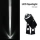 thumbnail image 3 of Foco LED de pared 250LM IP65 Impermeable Fiesta de iluminación de paisaje resistente a la intemperie 180 grados Lámpara giratoria de un haz para barra de jardín Luz blanca Advancent HA011797-01B, 3 of 7